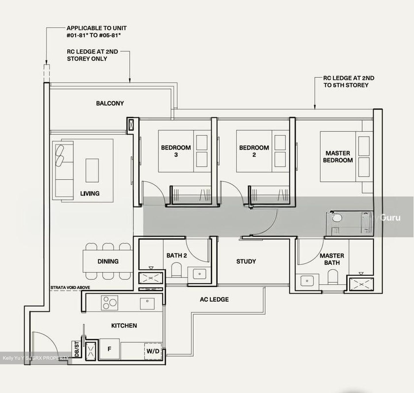 The Watergardens At Canberra (D27), Apartment #517674661